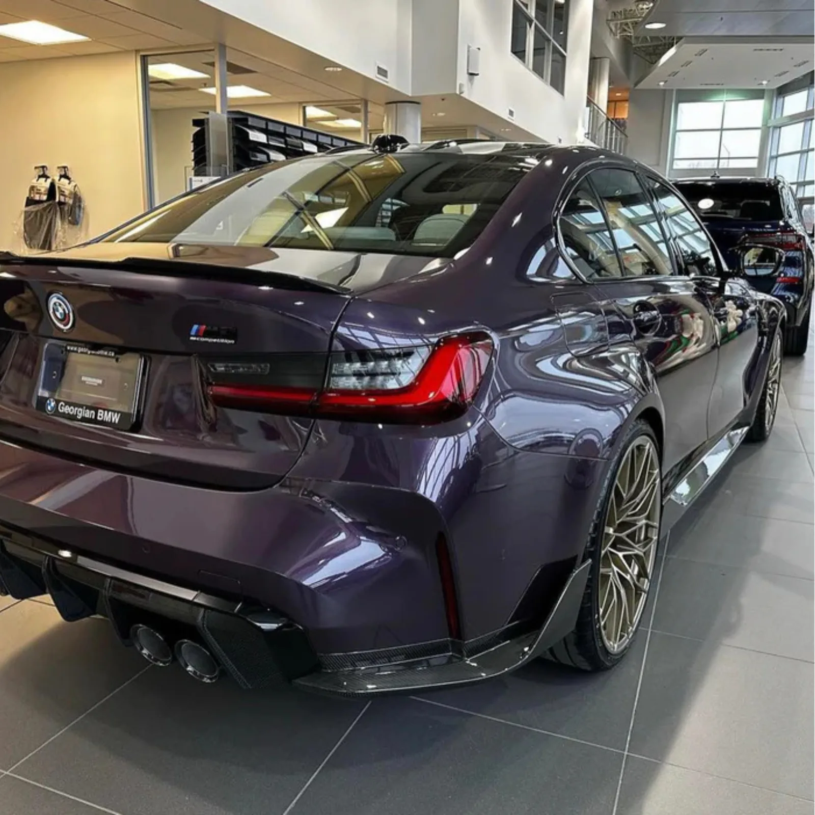 MP Euro Rear Bumper Splitter