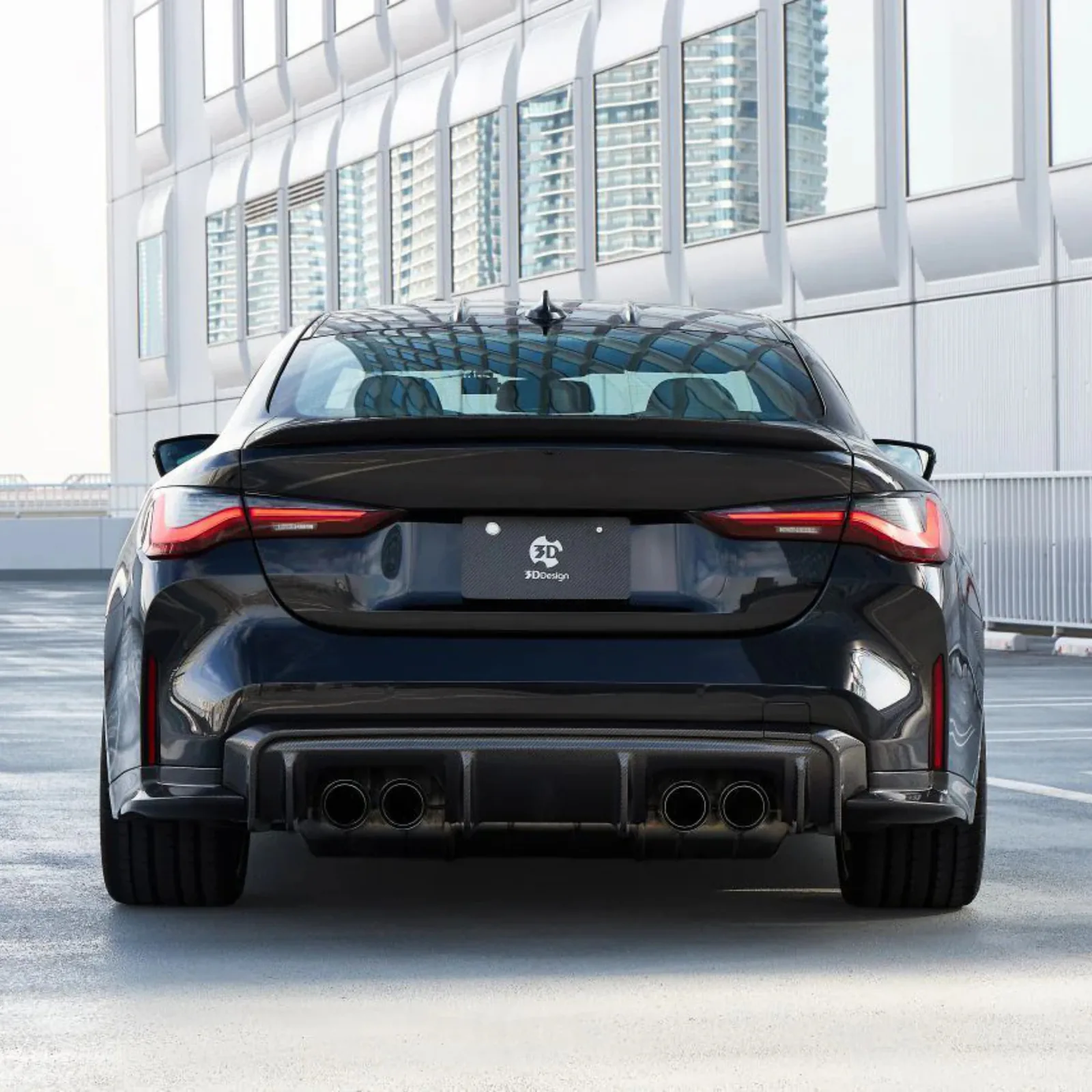 3D Rear Diffuser