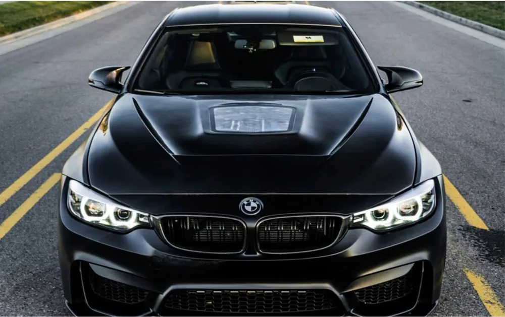 GTS Front Hood with Glass