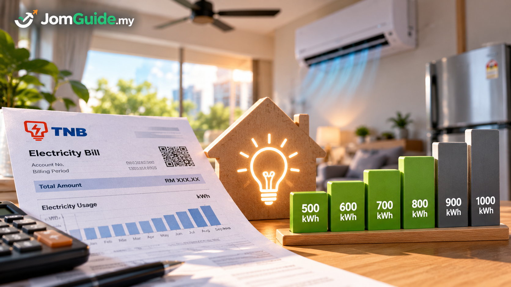 TNB 800kWh Rule: What Happens at 500, 600, 700, 800, 900 and 1,000kWh?