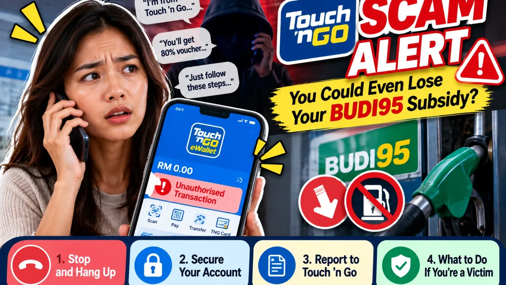 Fake Touch ’n Go Calls Are Targeting eWallet Users: If They Ask You to Open the App, Stop and Verify