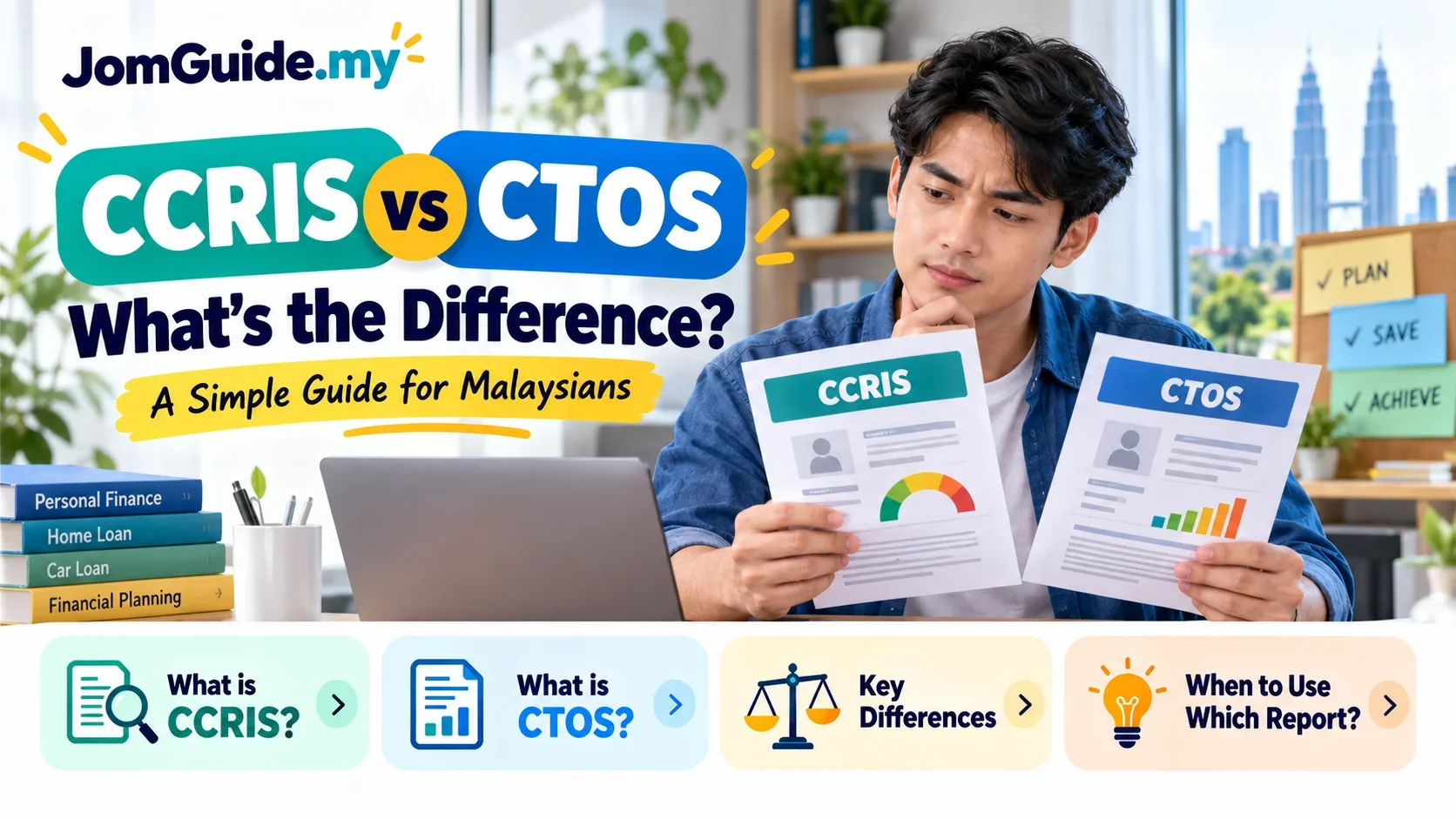 CCRIS vs CTOS Malaysia: Free Credit Report Checks, eCCRIS Steps and Loan Records