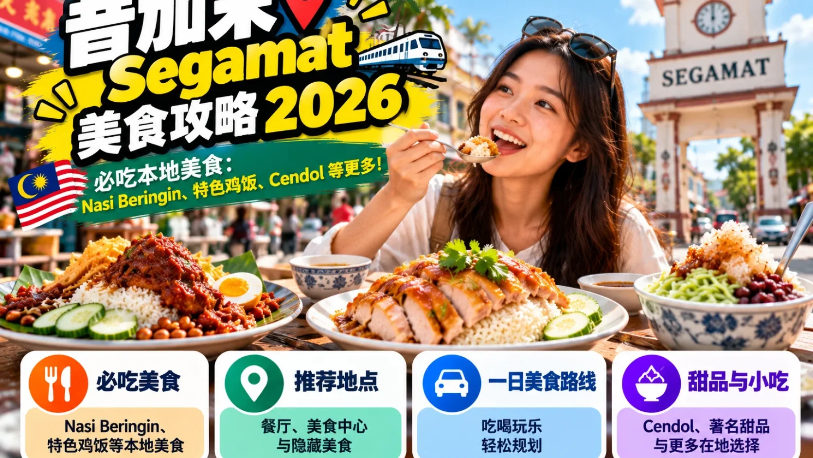 昔加末 Segamat 美食攻略 2026：Nasi Beringin、特色鸡饭、Cendol 与晚餐