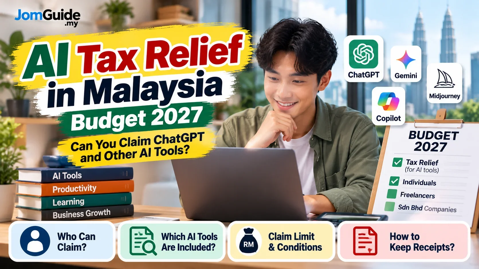 AI Subscription Tax Relief Malaysia 2027: Can ChatGPT Plus or Gemini Be Claimed?