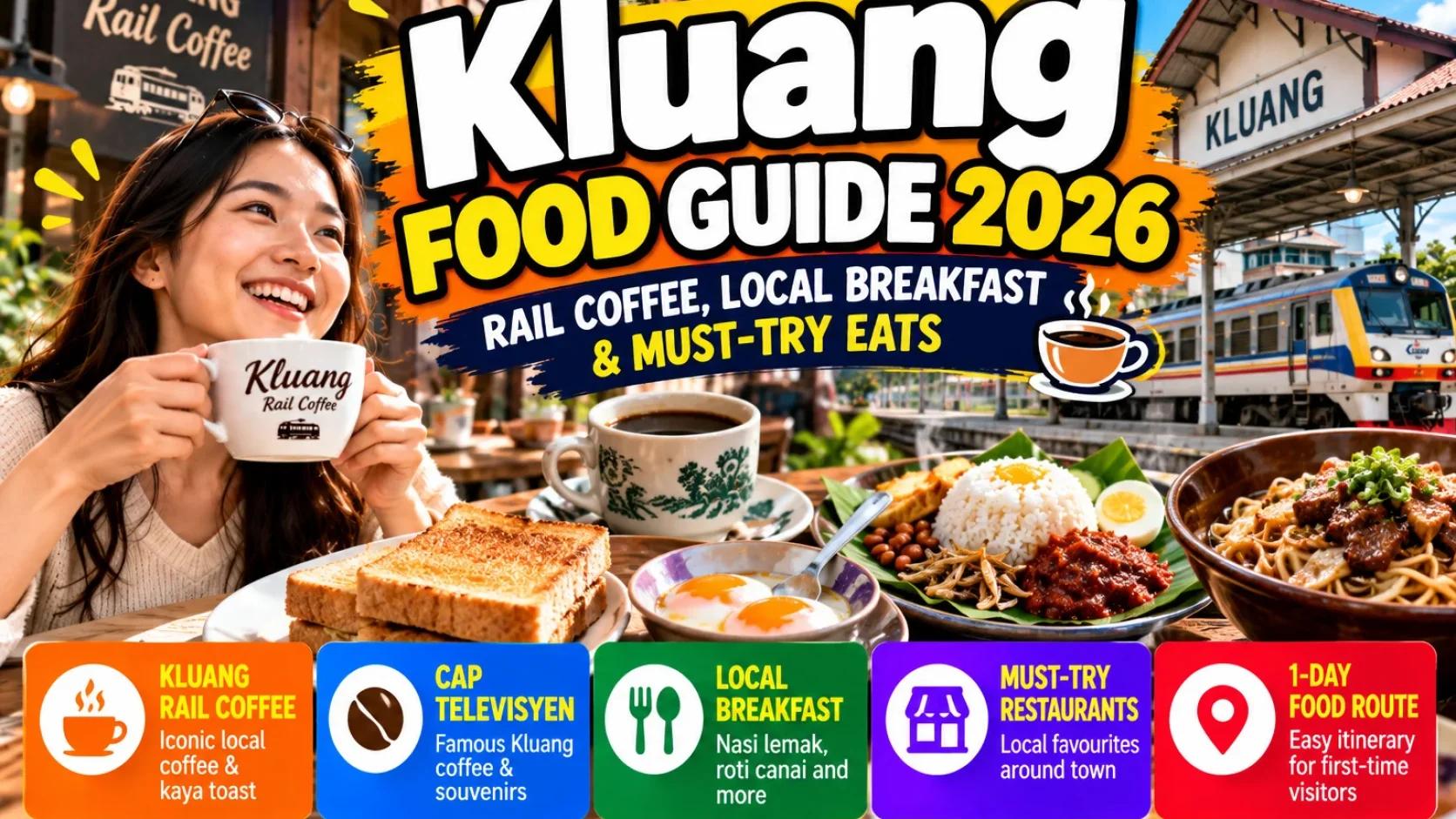 What to Eat in Kluang? 2026 Coffee, Breakfast, Lunch and Muslim-Friendly Food Route