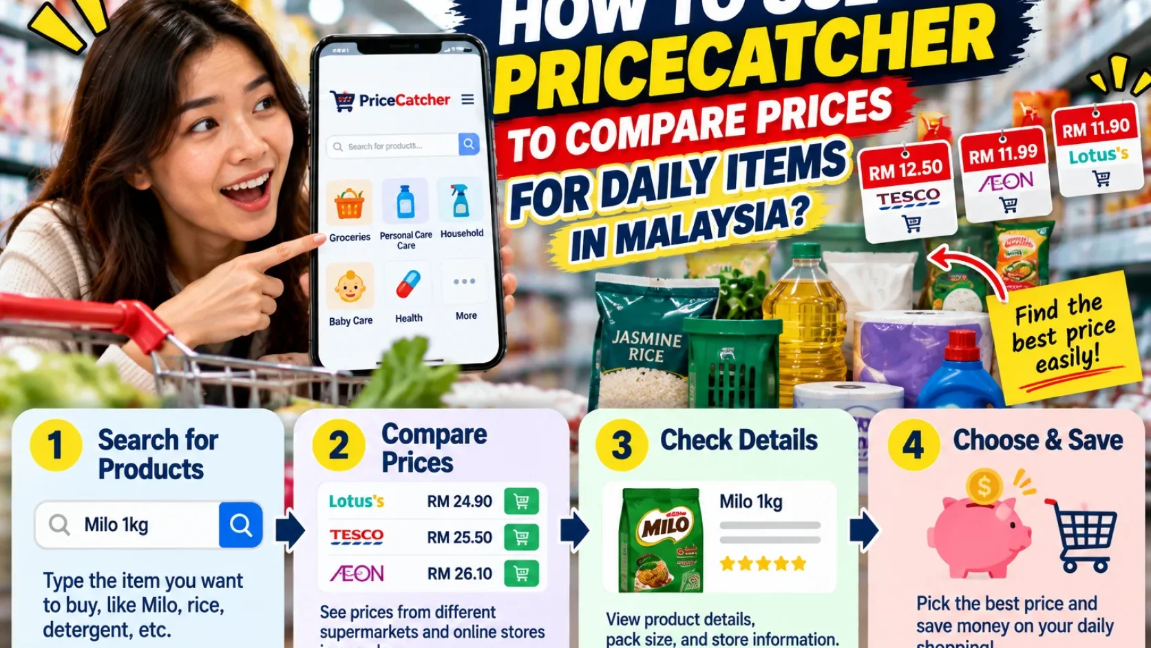 Check Before You Shop: Can Chicken, Eggs and Tomatoes Cost RM4–RM5 More at Another Store?