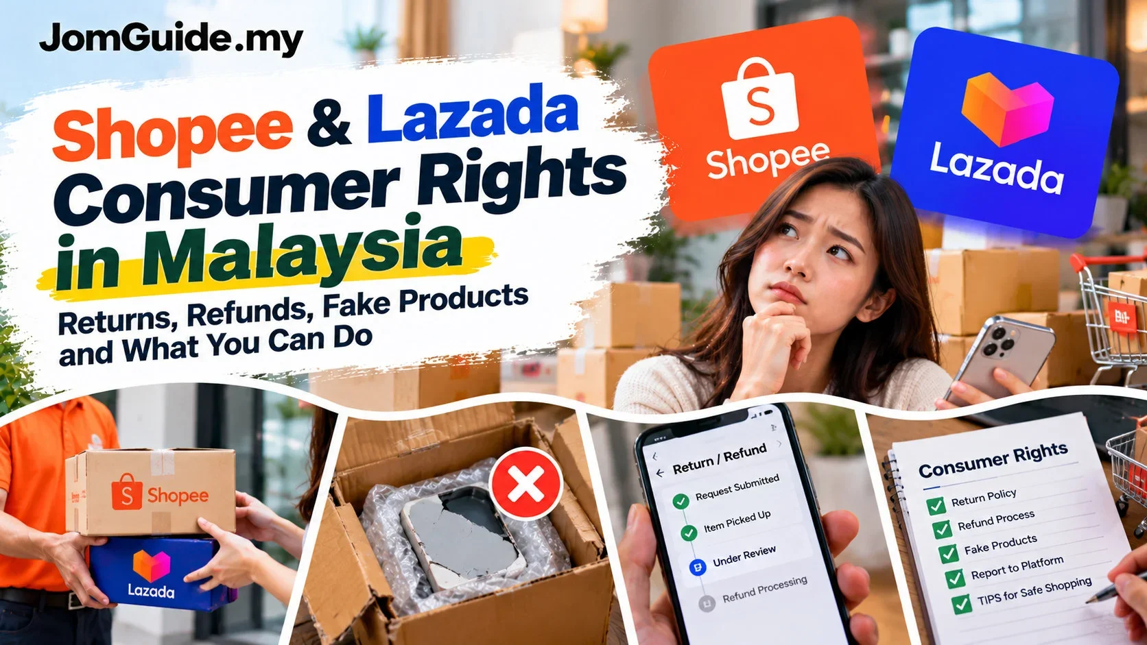 Malaysia E-Commerce Law Proposal: Shopee, Lazada Refunds, Fake Goods & Consumer Rights