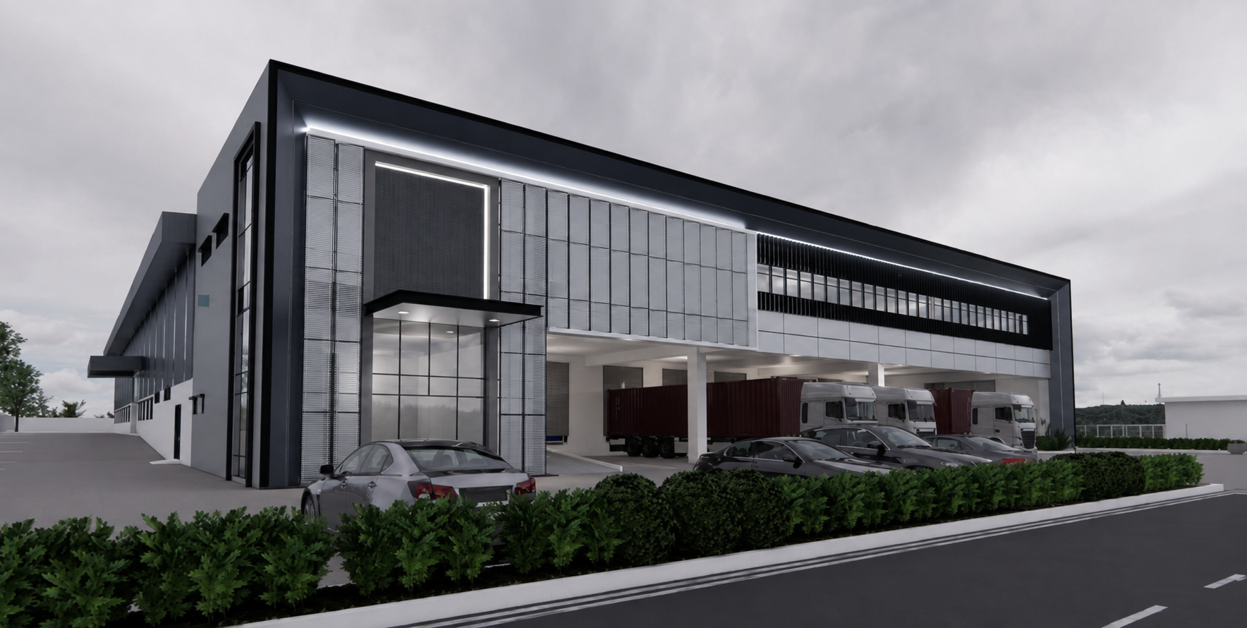 Senai Cyber NEW Detached factory 2 acres