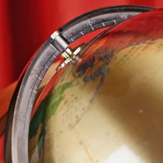 纯铜地球仪摆件 图 2
