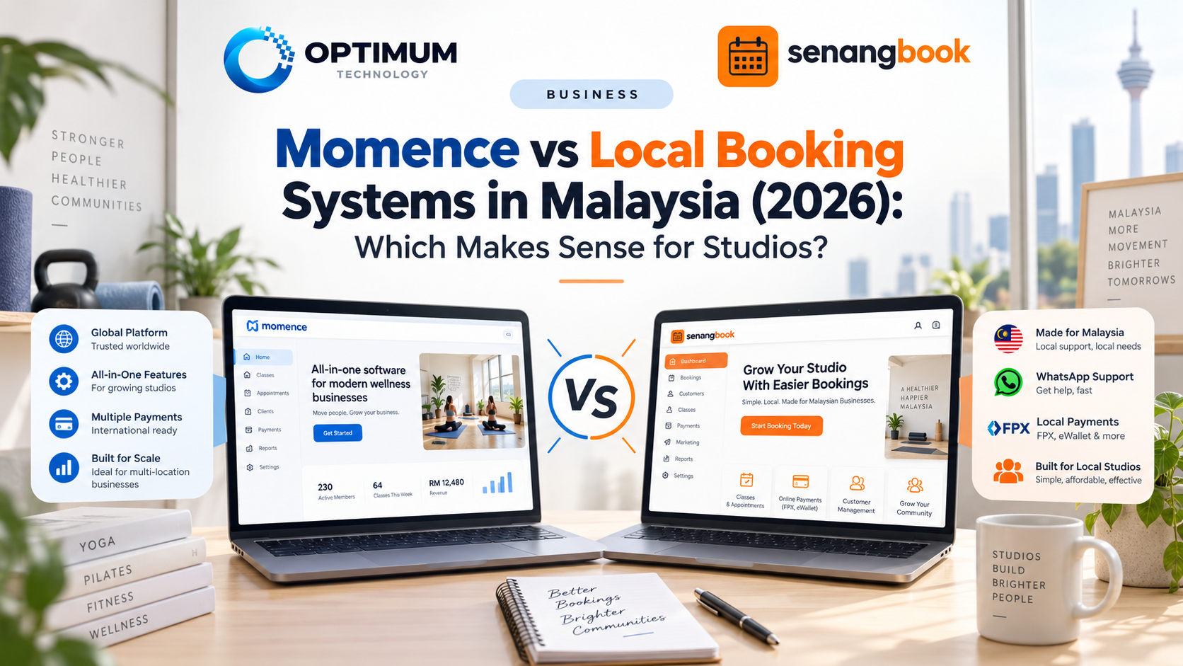 Momence vs Local Booking Systems in Malaysia (2026): Which Makes Sense for Studios?