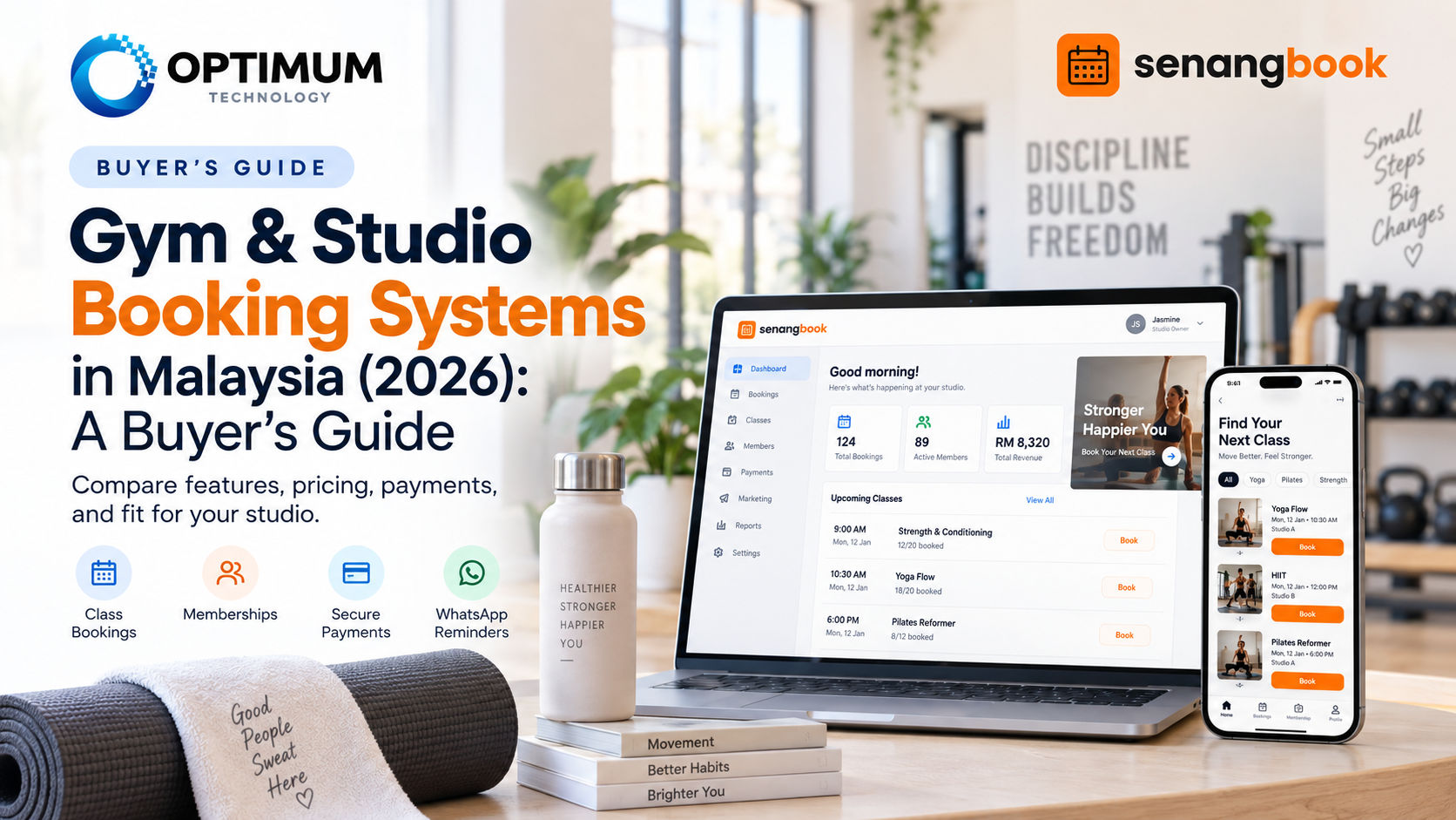 Gym & Studio Booking Systems in Malaysia (2026): Local vs International Buyer’s Guide
