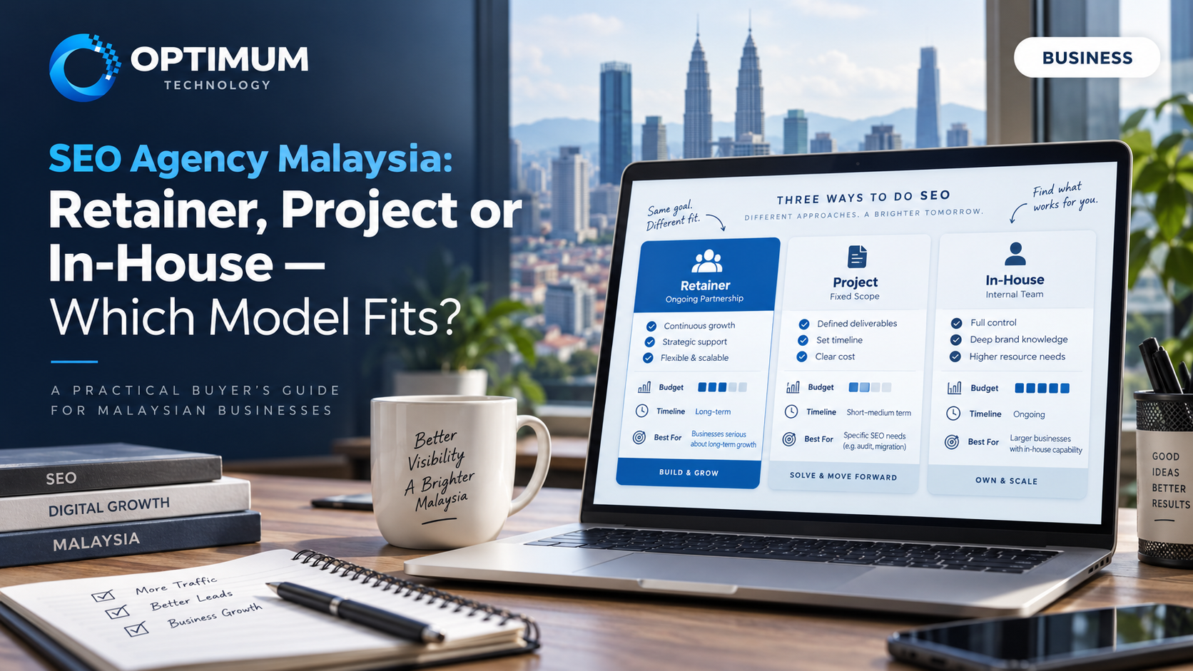 SEO Agency Malaysia: Retainer, Project or In-House — Which Model Fits?
